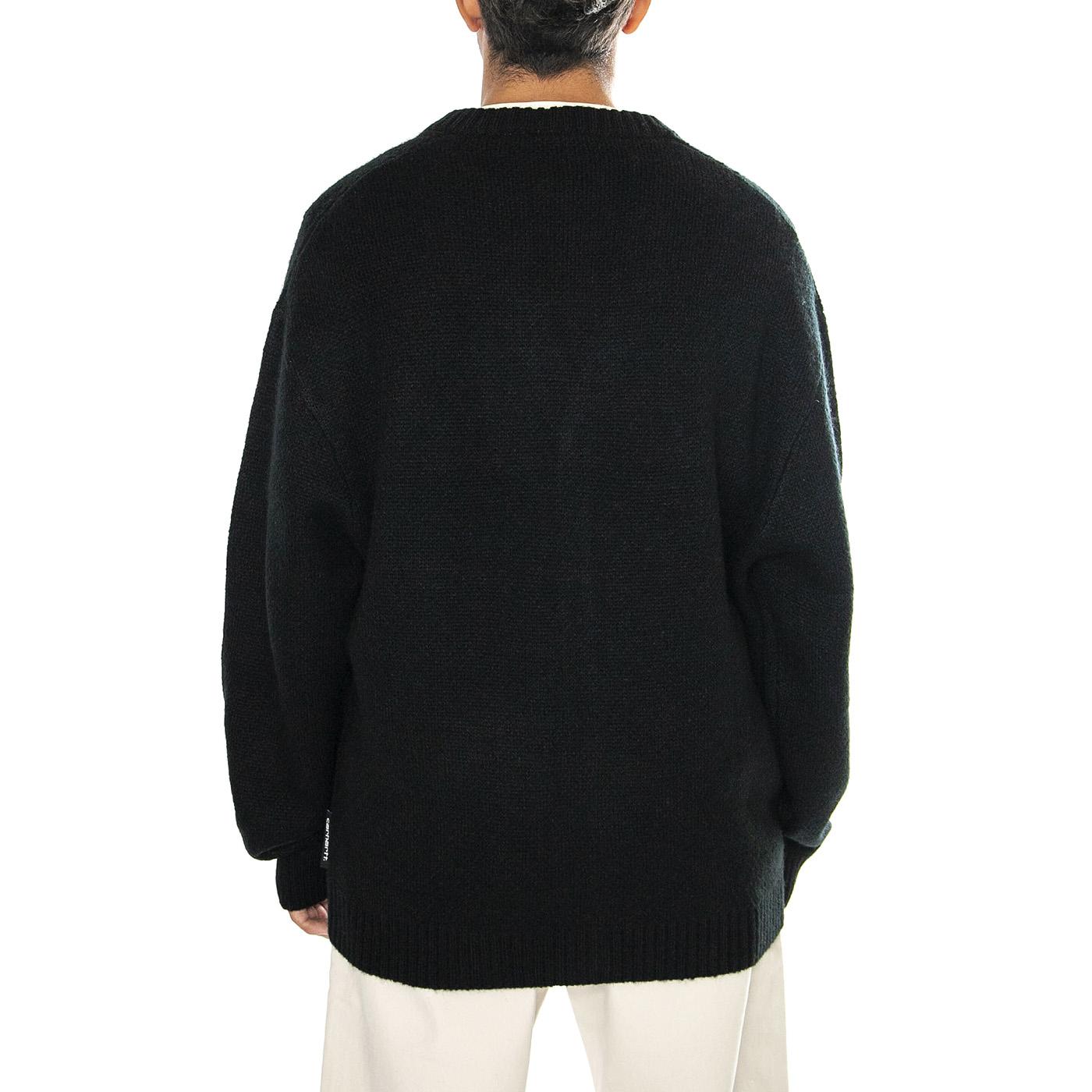 Merton Cardigan Black - Cardigan Uomo Nero I033914.89XX  CARHARTT WIP 