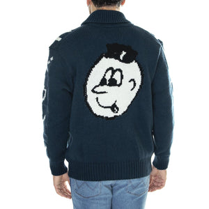 Timer Cardigan Navy - Cardigan Uomo Blu / Multicolore I032948.77.67.  EDWIN 