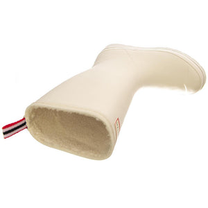 Play Tall Sherpa Boot White Willow - Stivali Profilo Medio Donna Bianchi HUSWFT2235RMA-WHW  HUNTER 