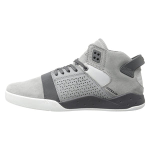 M' Skytop III Grey / Charcoal / White Estate Lace-Up Shoes 08237-060-M-060  SUPRA 