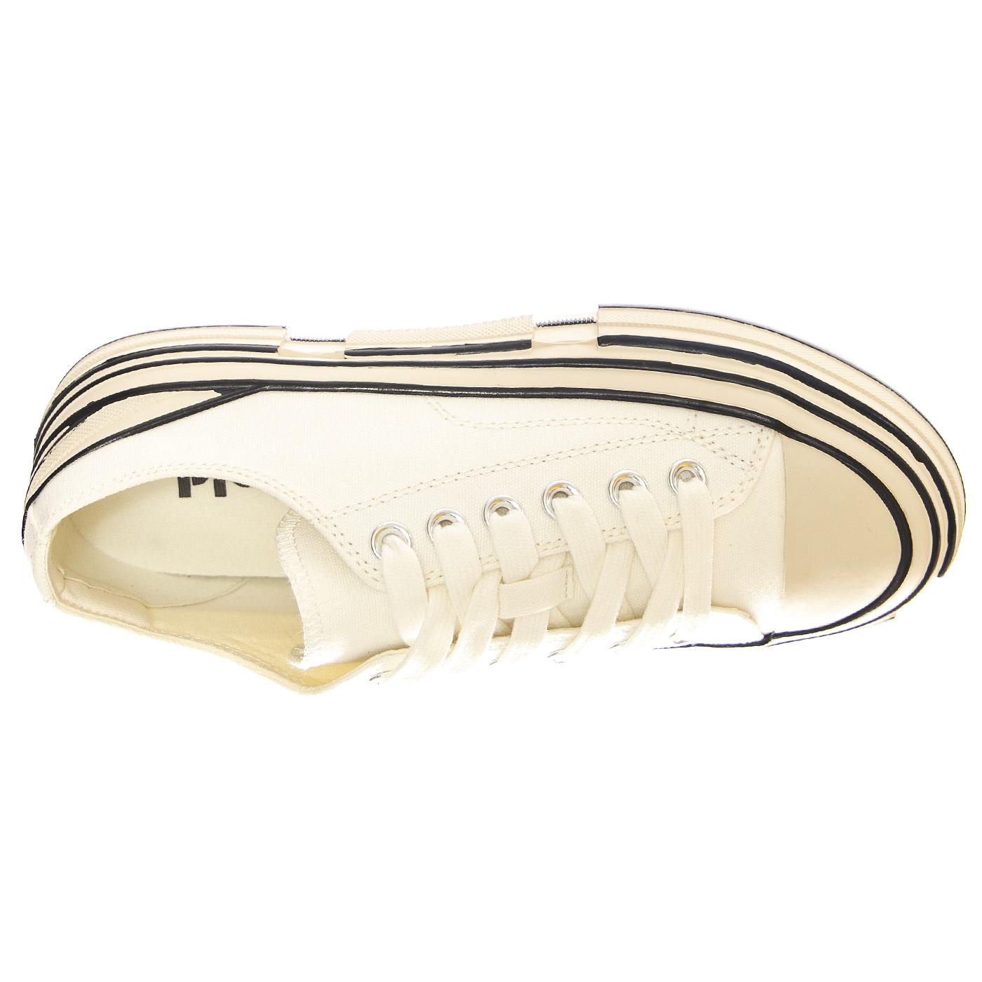 JC Play Endorphin-H Canvas White Shoes - Scarpe Donna Bianche PLSJCD-037-1-03-WHT  JEFFREY CAMPBELL 