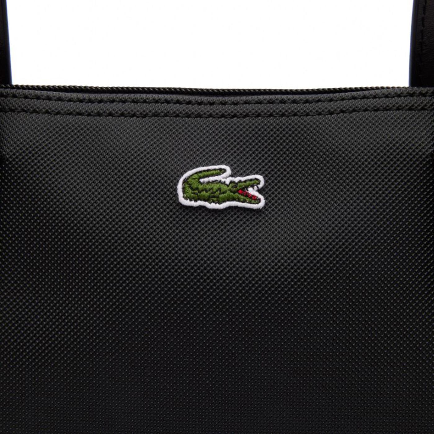 Lacoste Borsa Grande L 12 Black Tote Bag - Borsa Shopping Bag Nera NF1888PO  LACOSTE 