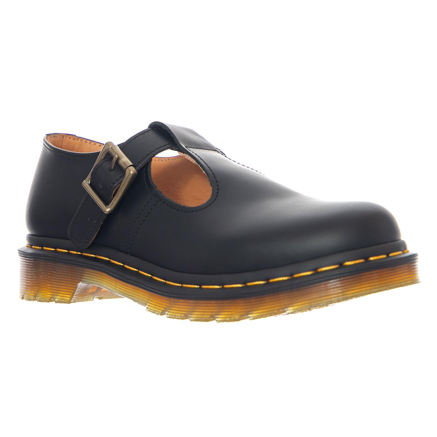 Polley Smooth Black - Sandali Donna Neri 14852001 BLK DR.MARTENS 