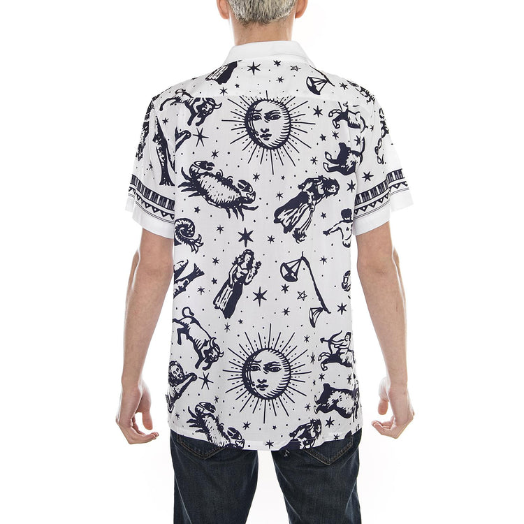 ZODIAC S/S SHIRT WHITE BU00031-WHITE  HUF 