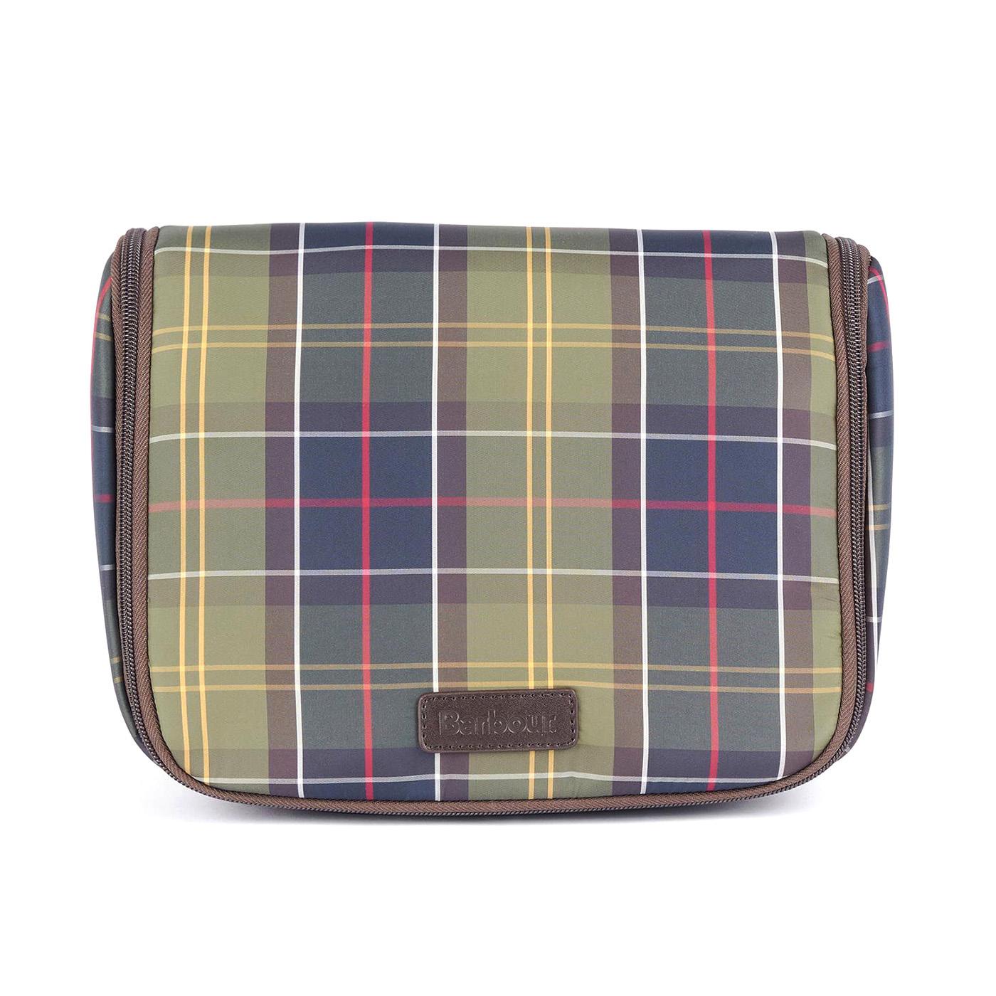 Wetherham Hanging Washbag Tartan - Borsello Tartan Multicolore 222MMAC0432-TN11  BARBOUR 