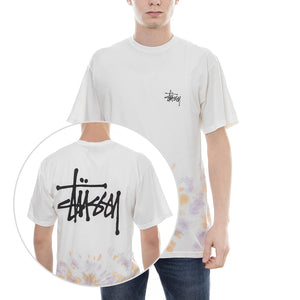 BASIC STUSSY TD TEE NATURAL/ORANGE 1904251-NAT4 . STUSSY 