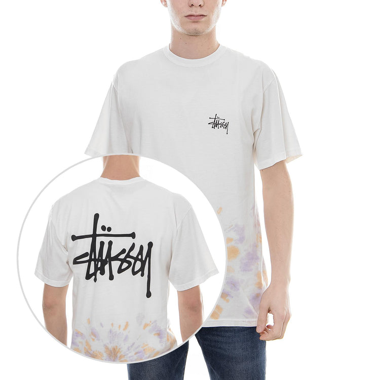 BASIC STUSSY TD TEE NATURAL/ORANGE 1904251-NAT4 . STUSSY 