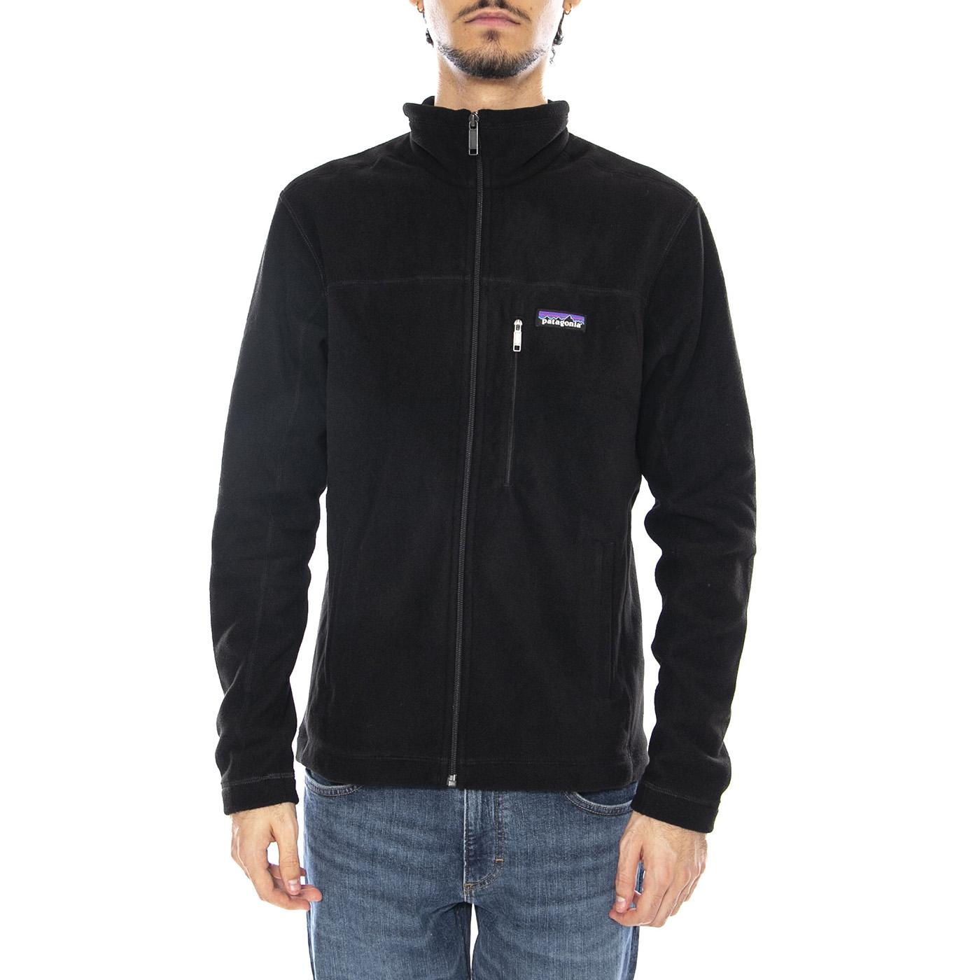 M's Micro D Jkt Black - Giacca Uomo  Nera 26171 BLK PATAGONIA 