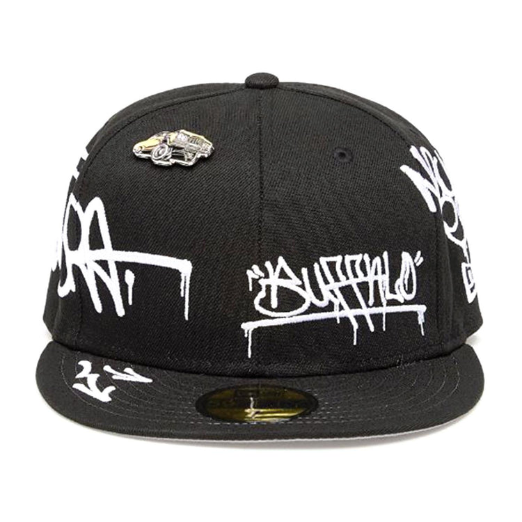 NE Graohic 59Fifty New Era Black - Cappellino con Visiera Nero 60595333  NEW ERA 