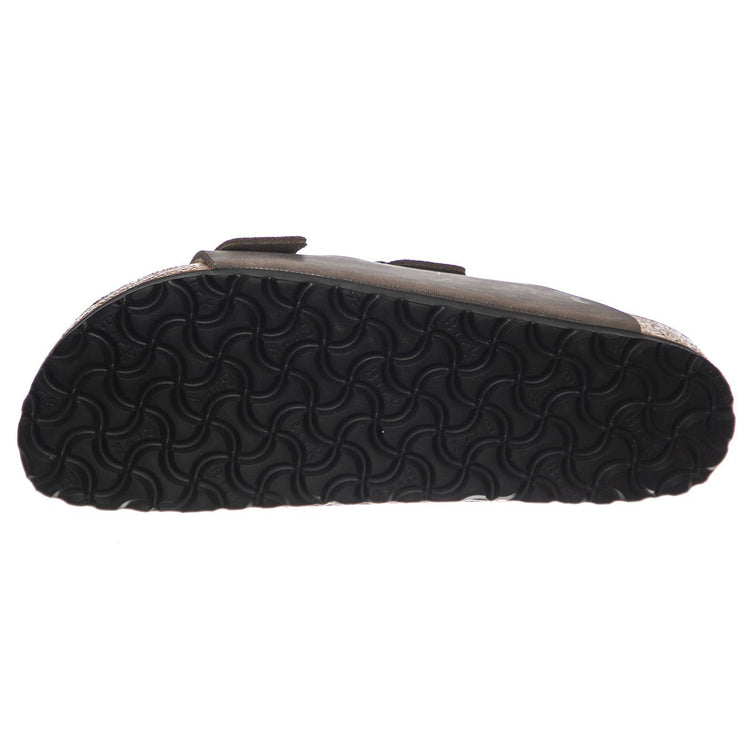 Arizona concrete gray, Suede Leather/Oiled - Sandali Uomo / Donna Grigi 1029167  BIRKENSTOCK 