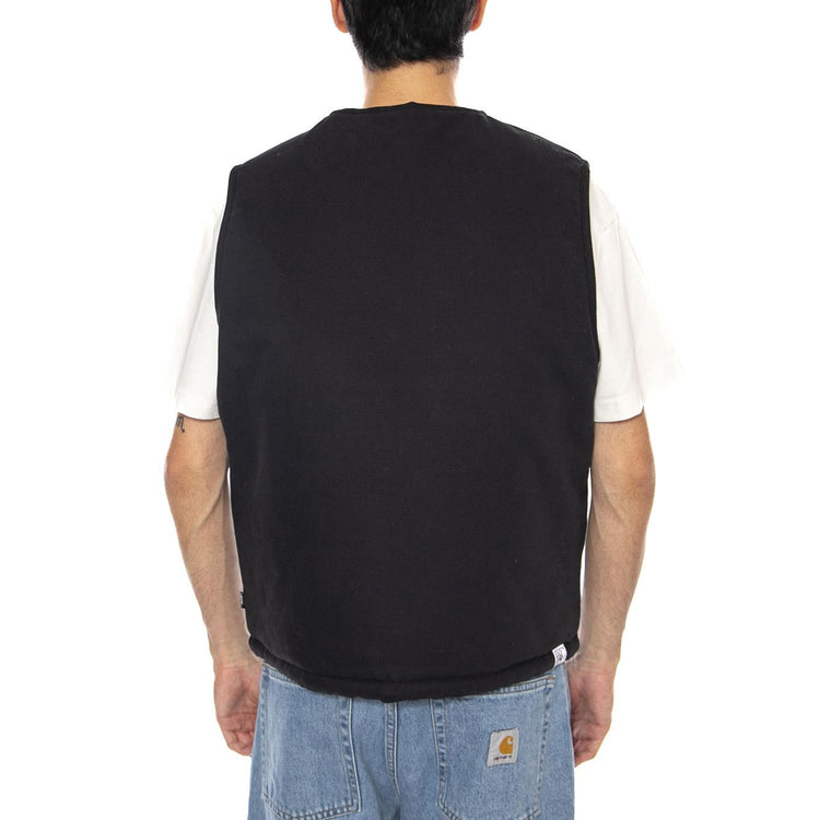 Raw Instinct Vest - Giacca Smanicata Uomo Nera / Multicolore VN000R8Z BLK1 VANS 