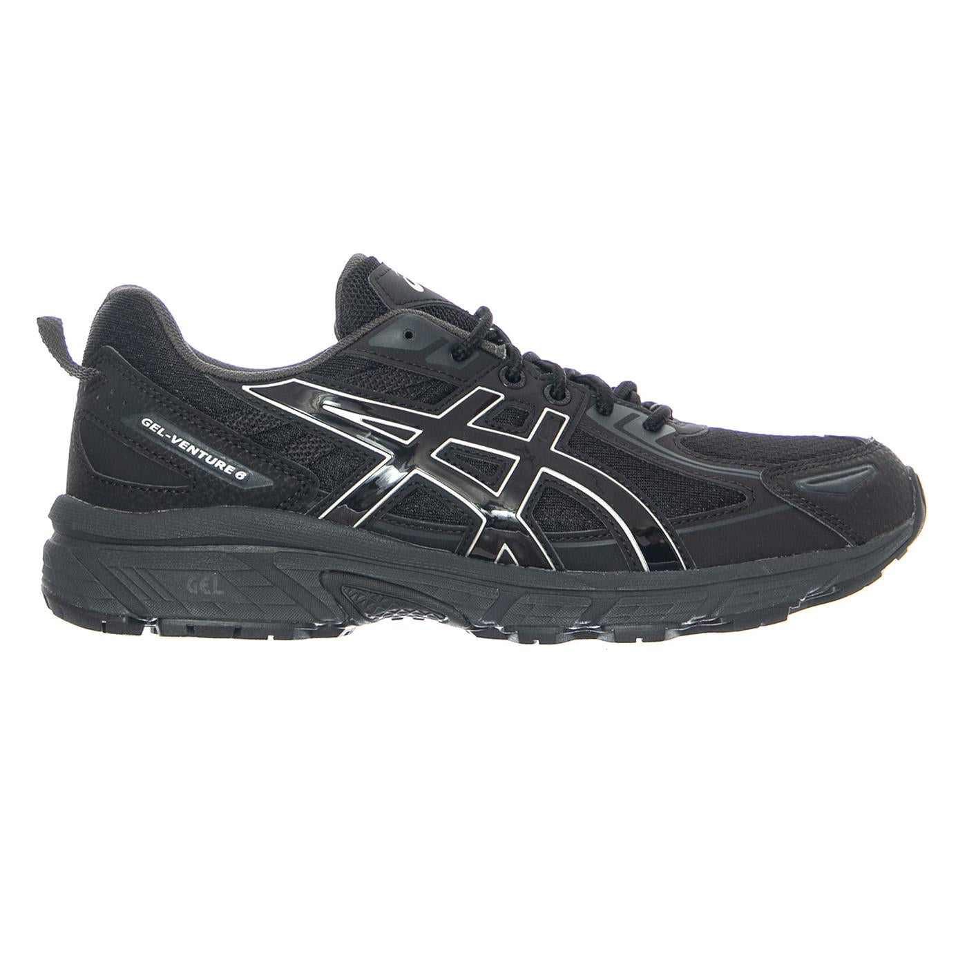 GEL-Venture 6 - Black/Black - Scarpe Stringate Uomo Nere 1203A297-022 BLACK/BLACK ASICS 