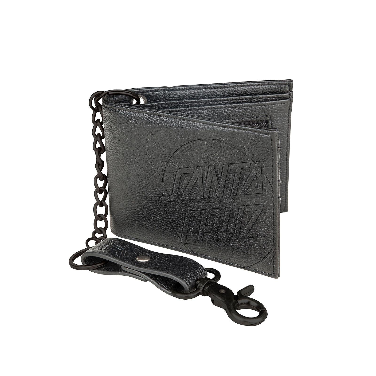  Opus Dot Chain Wallet Black  SANTA CRUZ 