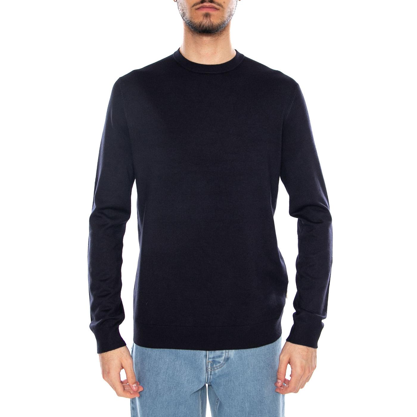 Onswyler Life Reg 14 LS Crewknit Noos Dark Navy - Maglione Girocollo Uomo Blu 22020088 DKN ONLY & SONS 