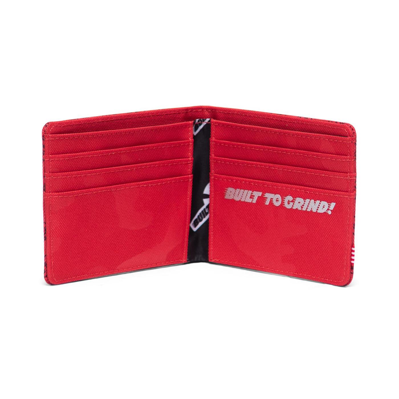 Independent Roy Rfid Unified Red / Red Camo - Portafogli Rosso 10660-04055-OS  HERSCHEL 