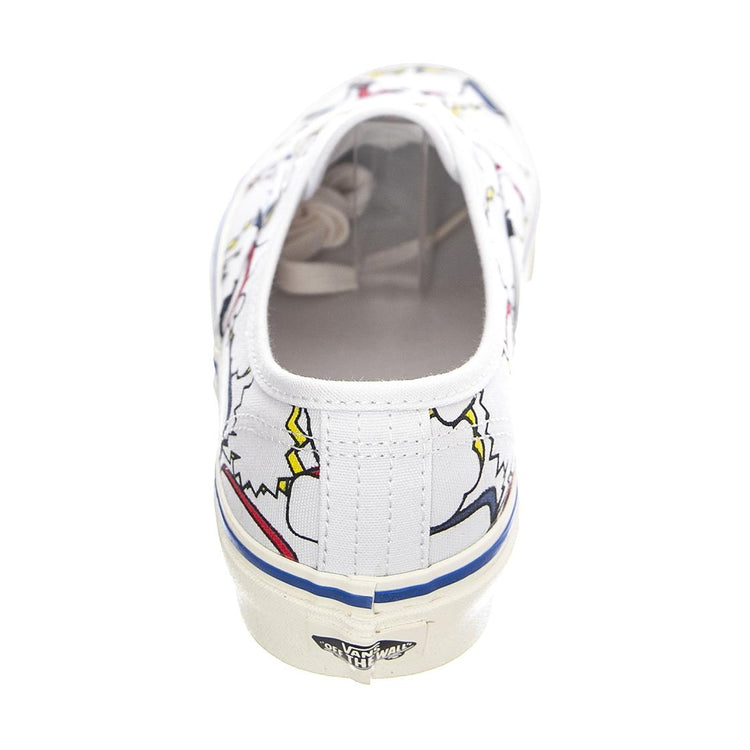 UA Authentic 44 DX (Anaheim Factory) Bubbles/ Multi - Scarpe Stringate Profilo Basso Uomo Bianche / Multi VN0A5KX4AVT1  VANS 