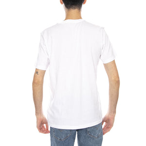 Ss Small Logo Tee Bright White -- Maglietta Girocollo Uomo Bianca 112370503 . LEE 