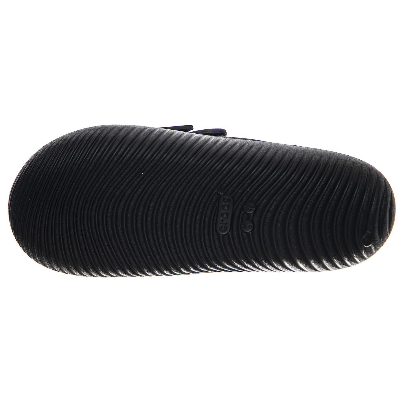 Mellow Luxe Recovery Slide Black - Sandali / Ciabatte Uomo Neri CR.209413-BLK  CROCS 