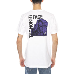 M Half Dome Photo SS Tee White -- Maglietta Girocollo Uomo Bianca NF0A8EE9 FN41 THE NORTH FACE 