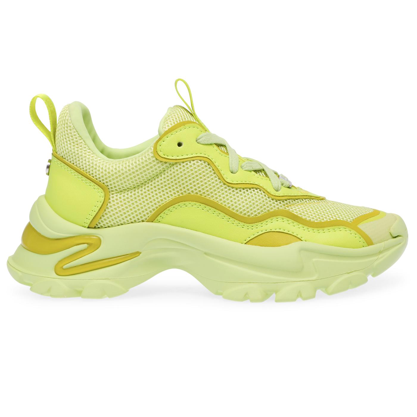Manerva Neon Lime - Scarpe Stringate Profilo Basso Donna Verdi SMPMANERVA-NEO  STEVE MADDEN 