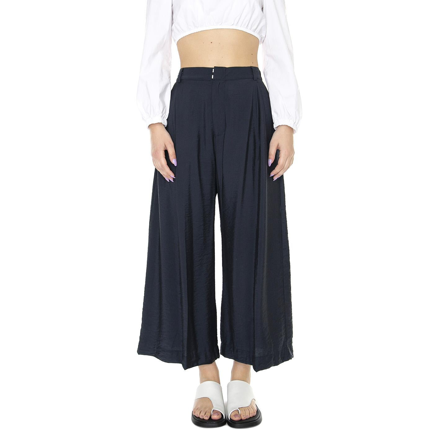 W' Ritva Dark Navy - Pantaloni Donna Blu 330574-240  ELVINE 