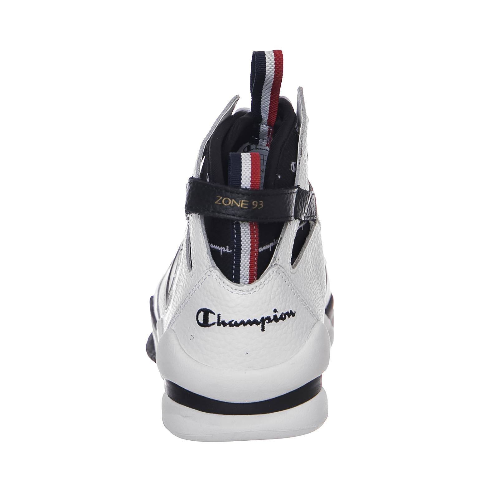 High Cut Shoe ZONE 93 HIGH LEATHER White S20533-WHT  CHAMPION 