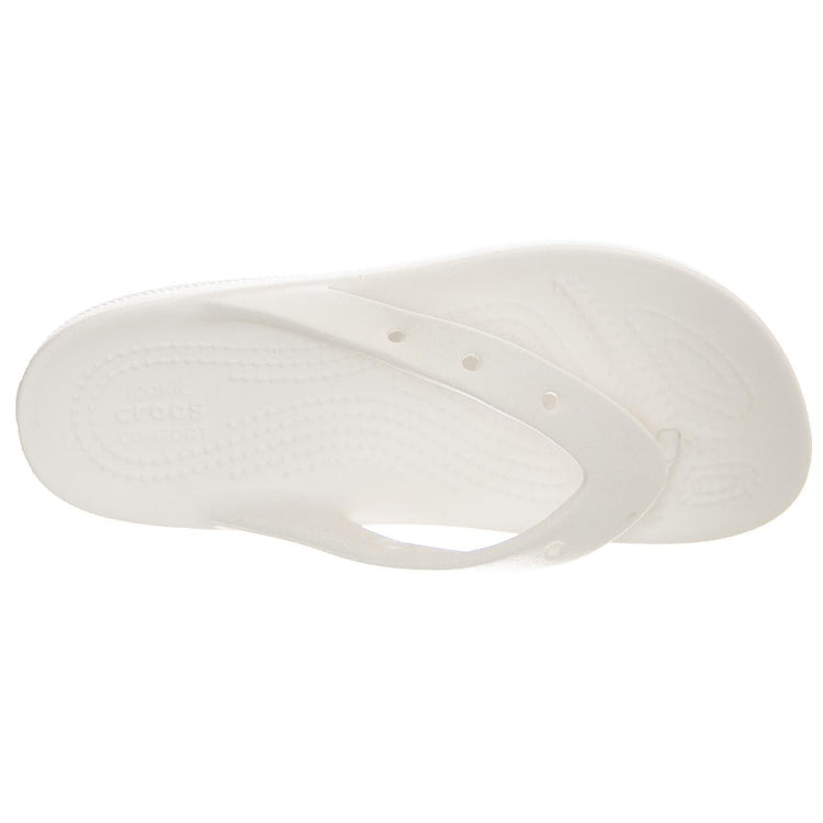 W' Classic Platform Flip White - Sandali Donna Bianchi CR.207714-WHI  CROCS 