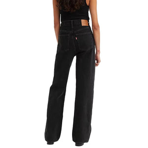 Ribcage Wide Leg H223 Blacks - Pantaloni Donna Neri A6081-0001 . LEVIS 