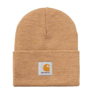 Acrylic Watch Hat Peanut Heather - Cappellino a Cuffia Marrone I020175.2ITXX  CARHARTT WIP 