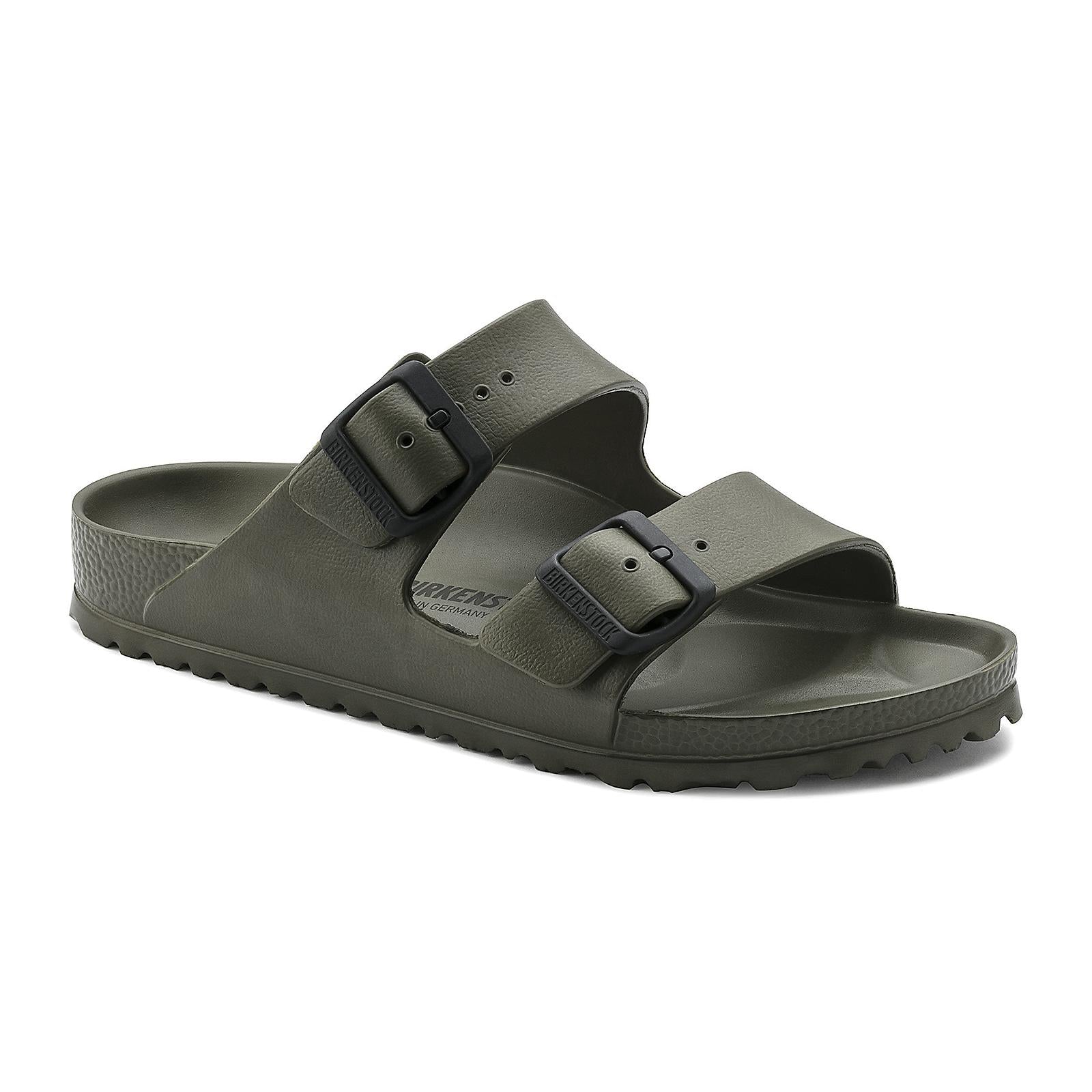Arizona Eva Sandal Calzata Stretta - Khaki - Sandali Uomo Beige 129491  BIRKENSTOCK 
