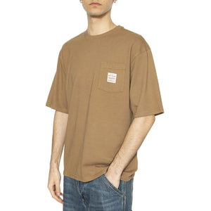 SS Workwear Tee Bracken - Maglietta Girocollo Uomo Marrone A5850-0013  LEVIS 