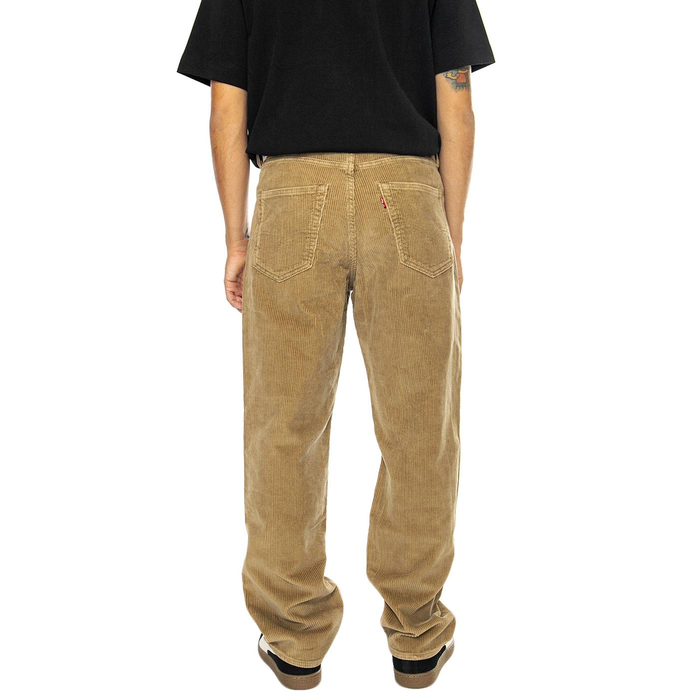 501 Loose Straight Ermine Corduroy Neutral - Pantaloni in Velluto Uomo Marroni 29037-0080  LEVIS 