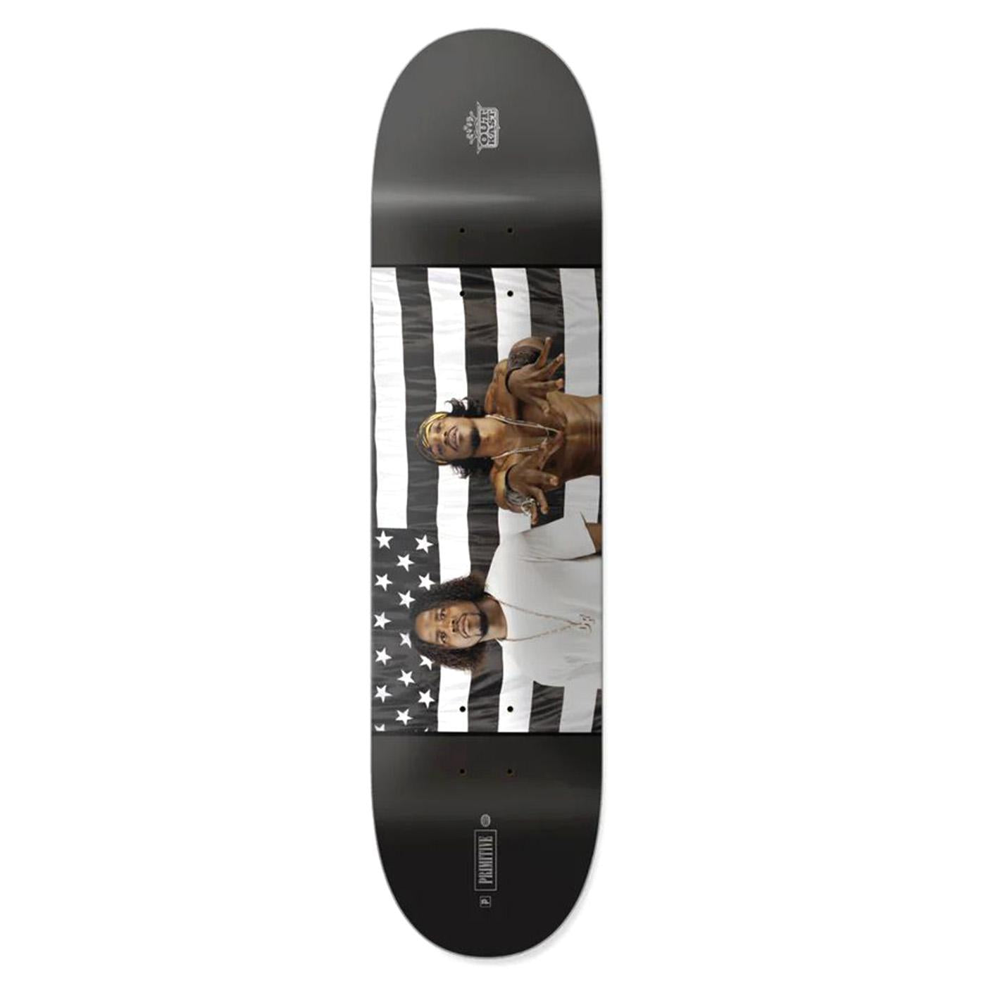 Primitive x Outkast Stripes Skateboard Deck Black 8.125 - Tavola da Skate Nera / Multicolore PS24W0115-BLK  PRIMITIVE 