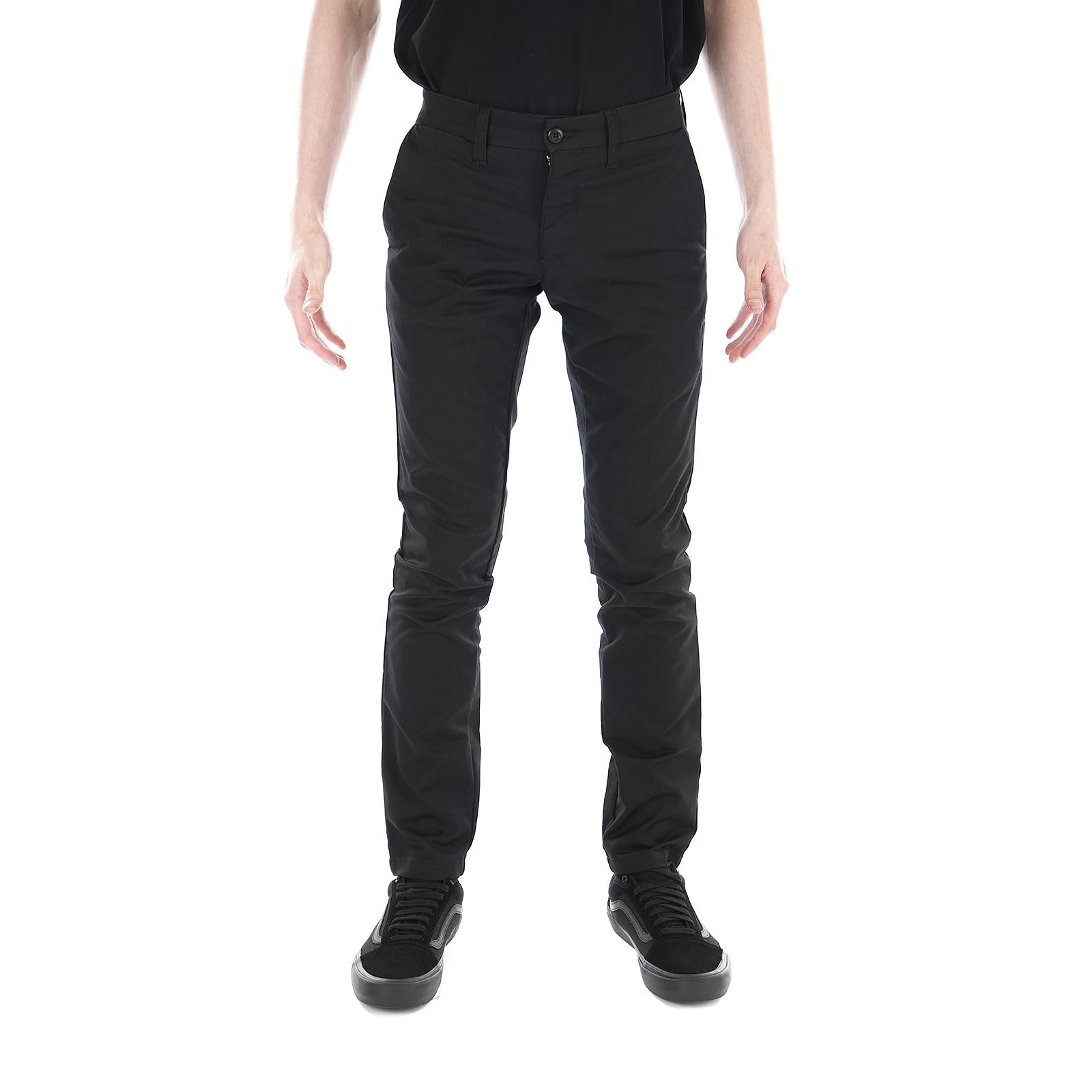 M' Sid Pant Black Rinsed - Pantaloni Chino Uomo Neri 14530  CARHARTT WIP 