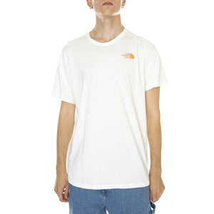 M' D2 Graphic S/S Tee - EU Gardenia White - Maglietta Girocollo Uomo Nera NF0A83FQN3N1  THE NORTH FACE 
