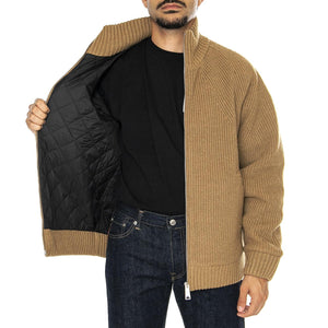 Banley Sweater Jacket Peanut - Cardigan Uomo Marrone I033902.2FSXX  CARHARTT WIP 