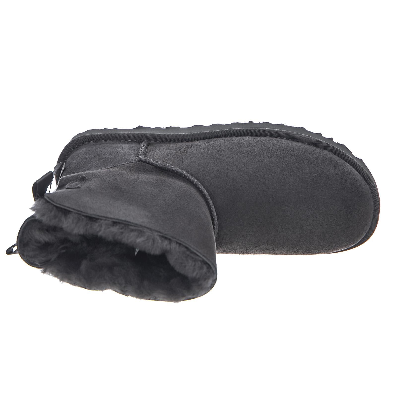 Mini Bailey Bow II - Grey - Stivaletti alla Caviglia Donna Grigi UGSBLBOWMGY1016501W  UGG 