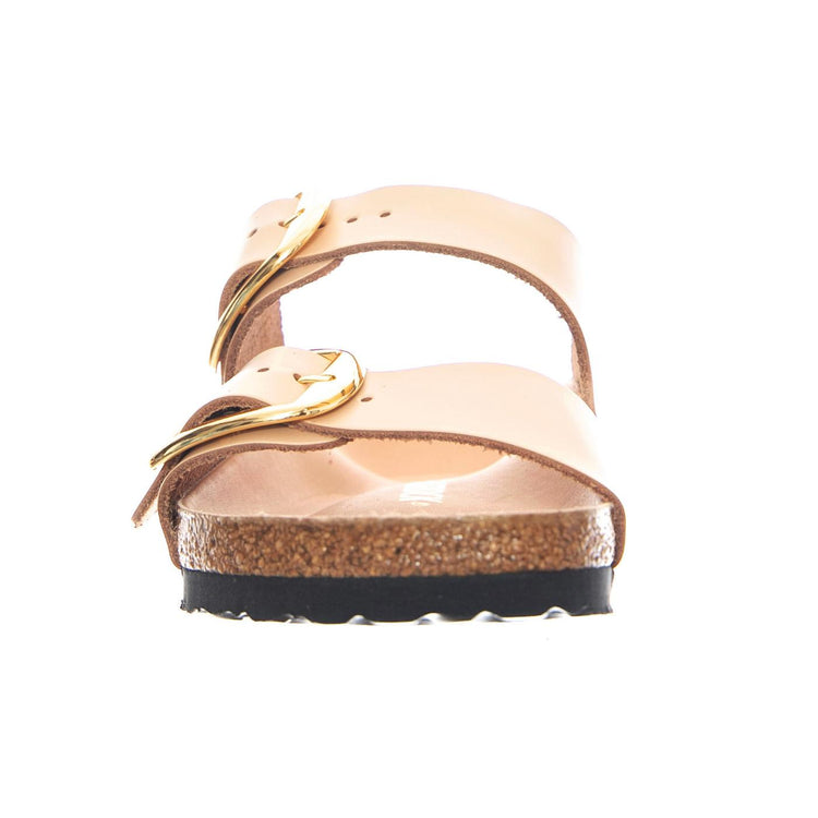 Arizona Big Buckle Nubuck Leather Narrow Fit Sandcastle - Sandali Donna Beige 1026553 SNB BIRKENSTOCK 