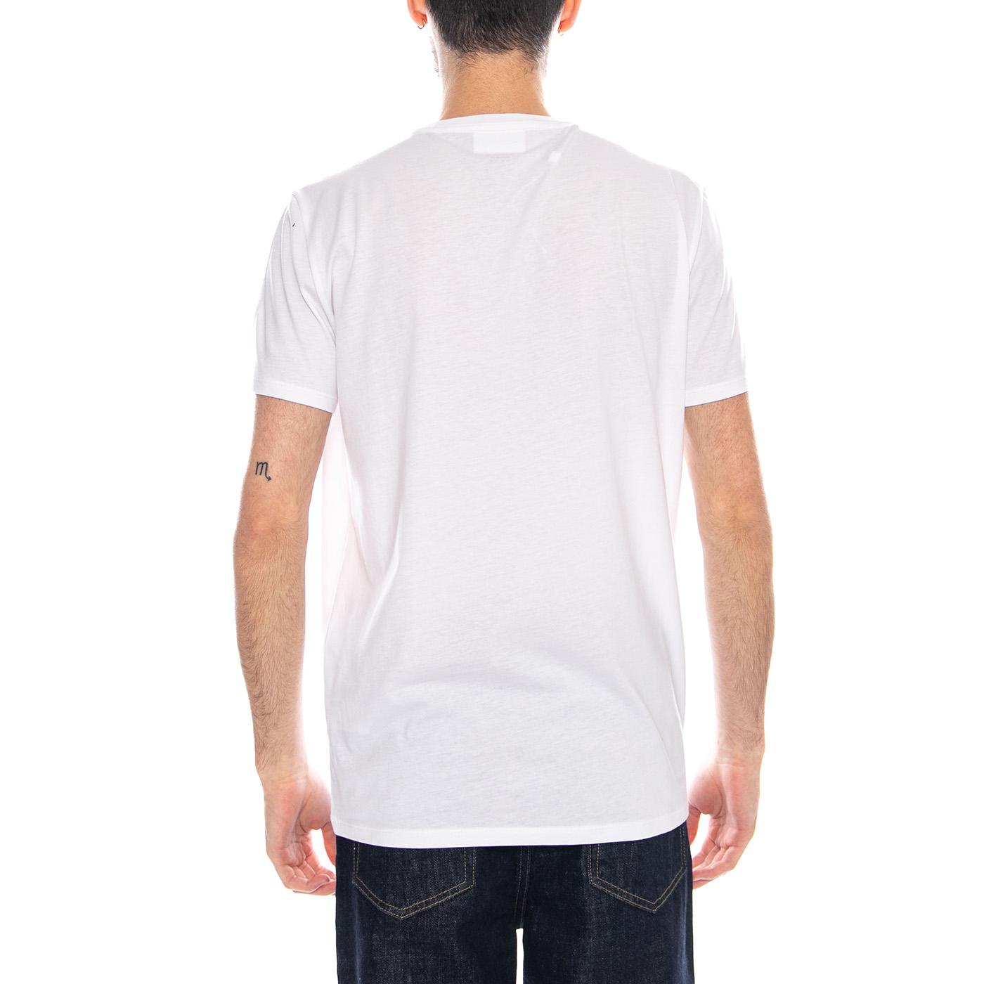T-Shirt Bianca con Logo Uomo - Lacoste TH6709 001 LACOSTE 