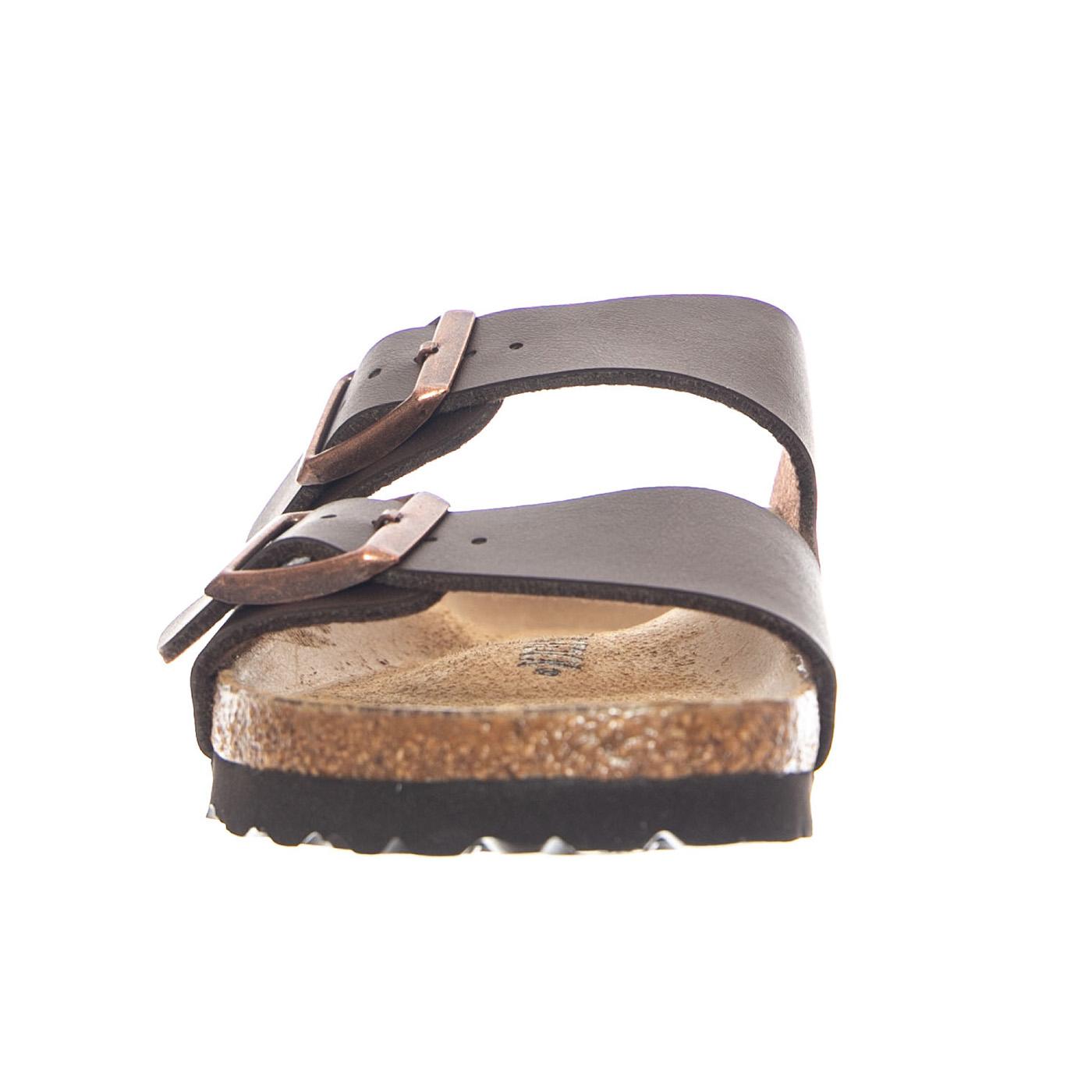 Arizona Birko Flor Narrow Fit Dark Brown - Sandali Uomo / Donna Marroni 051703 DBN BIRKENSTOCK 