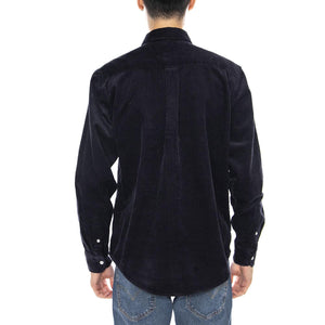 L/S Madison Cord Shirt Dark Navy / Dark Navy -- Camicia Uomo Blu Scuro I029958.0FHXX . CARHARTT WIP 
