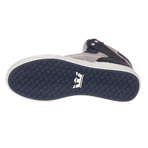 Kids Vaider Scarpe - Blue / White Cornestone - Scarpe Alte Bambino Multicolore 58204-419-M  SUPRA 