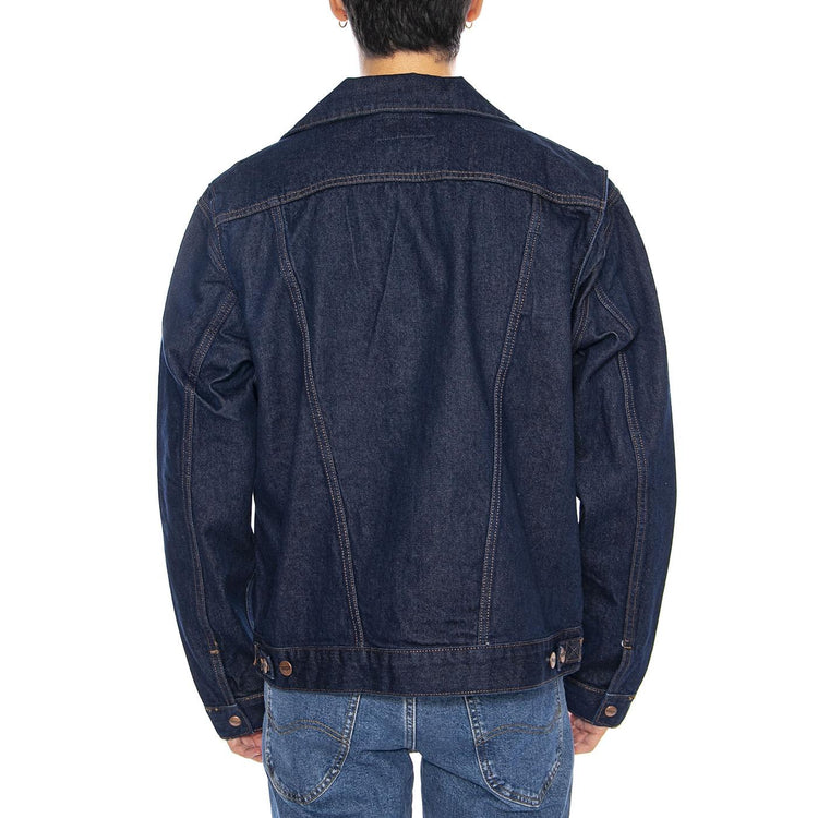 124MJ Rinse Jacket - Giacca Denim Jeans Uomo Blu 112341042-BLUE  WRANGLER 
