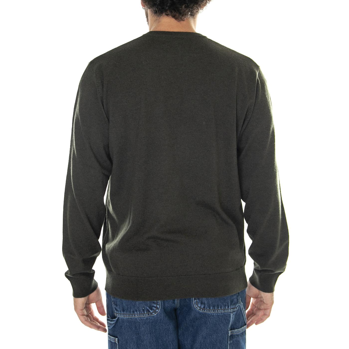 Madison Sweater Plant / Black - Maglione Girocollo Uomo Verde I030841.1SQXX  CARHARTT WIP 