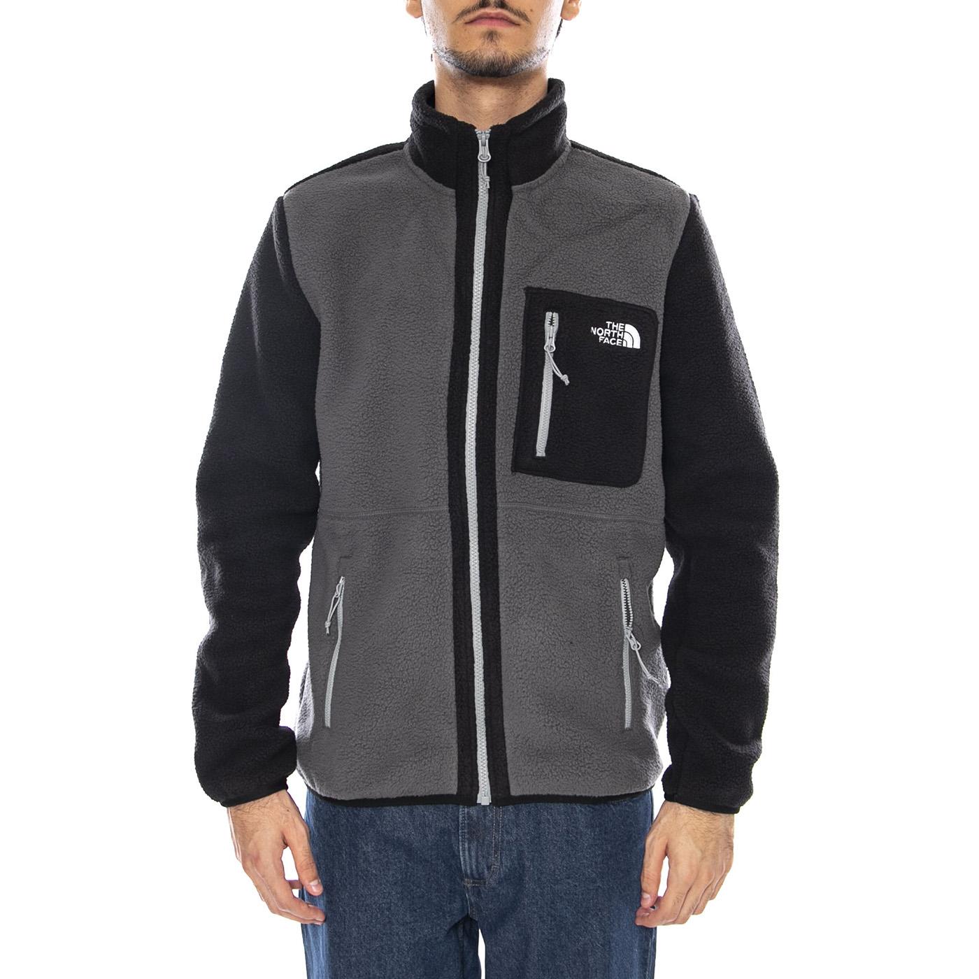 M YumoriI Full Zip Grey - Giacca in Maglia con Zip Grigio NF0A883R WVO1 THE NORTH FACE 