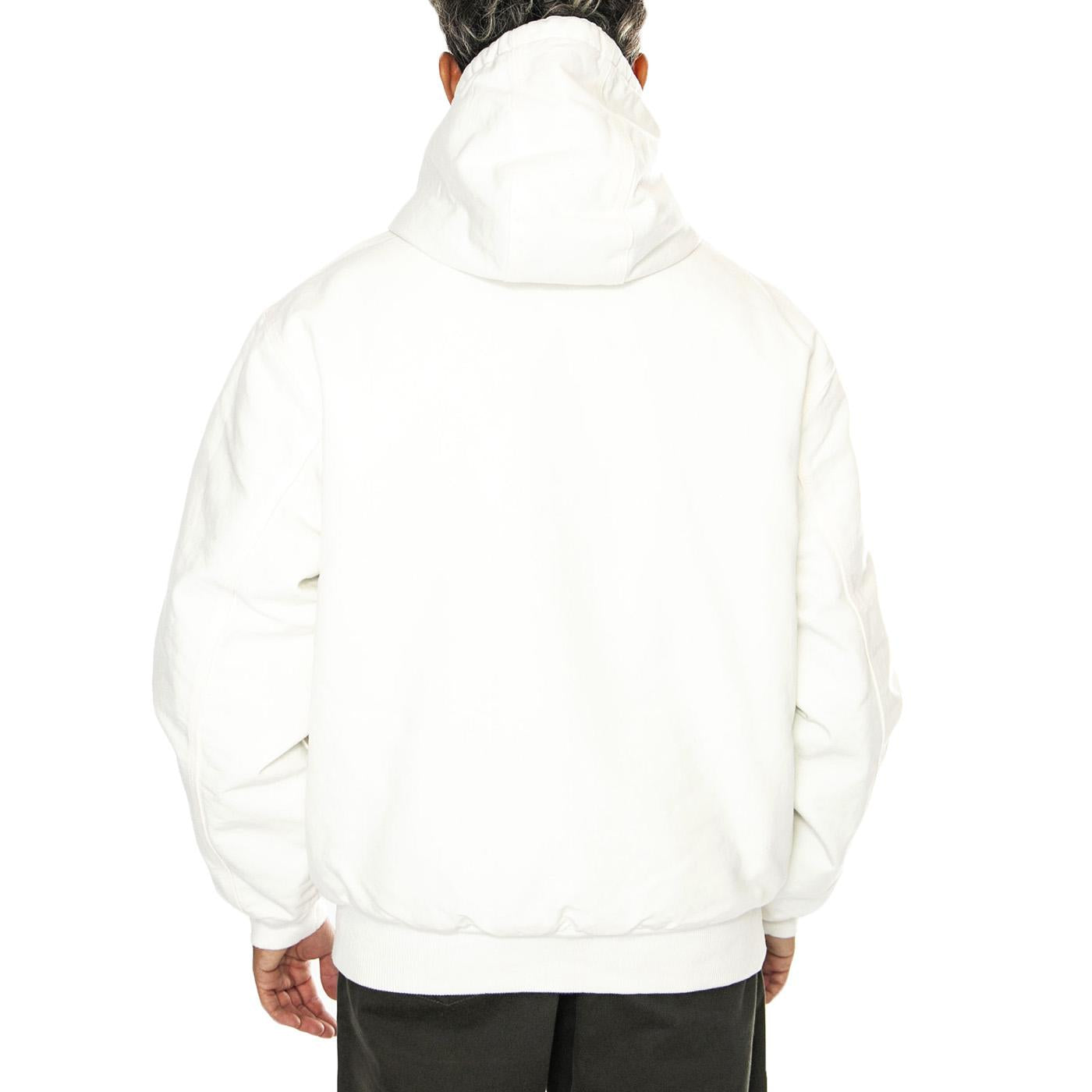 OG Active Jacket Wax rinsed - Giacca con Cappuccio Uomo Bianca I027360.D602  CARHARTT WIP 