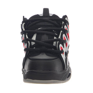 D3 2001 Foowear Black / Light Grey / Red - Scarpe Uomo Multicolore 1141-OS002756  OSIRIS 