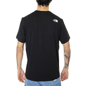 Mens Coordinates Black T-Shirt NF0A5IGAJK31  THE NORTH FACE 