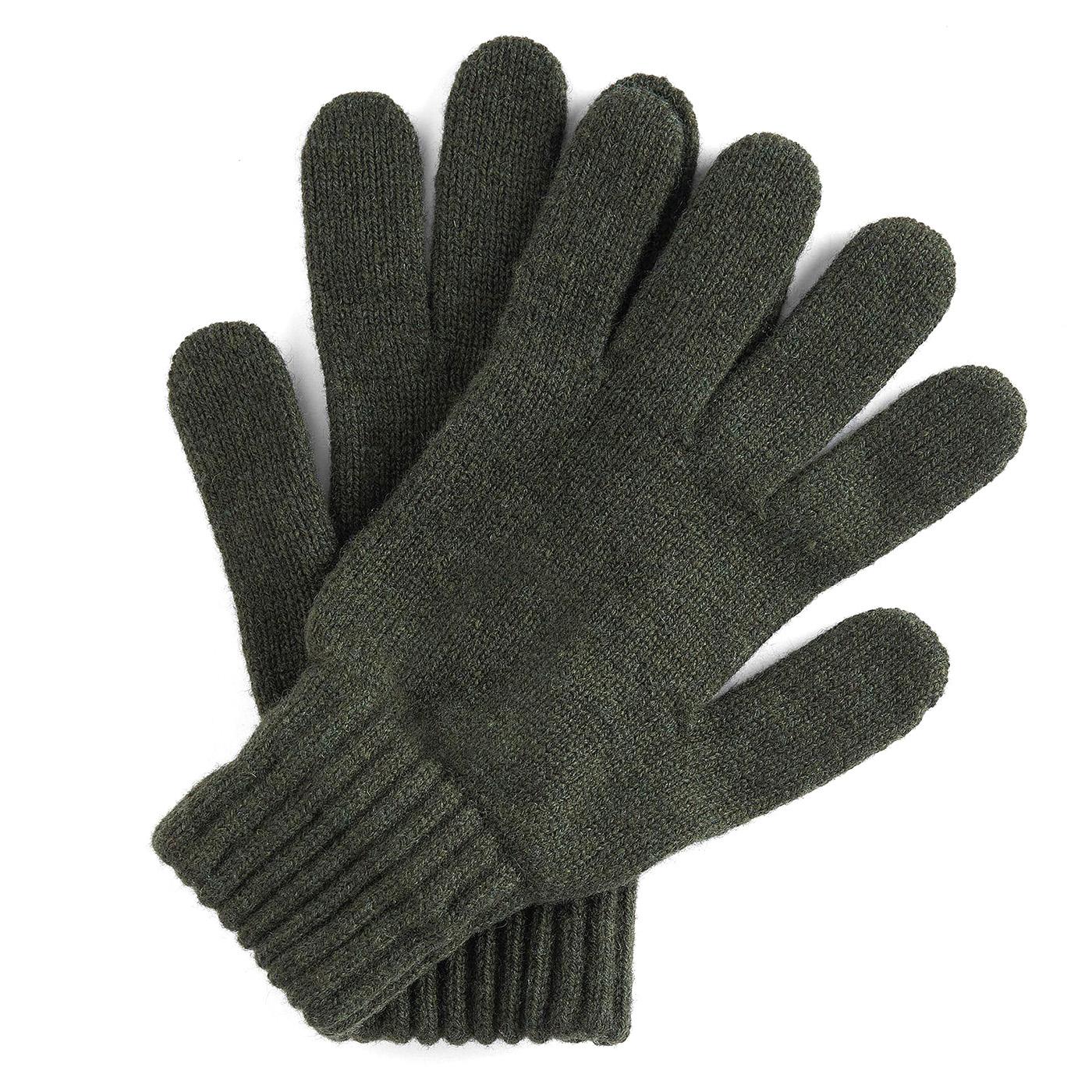 Lambswool Gloves Olive - Guanti Verdi MGL0006-OL91-FW23  BARBOUR 