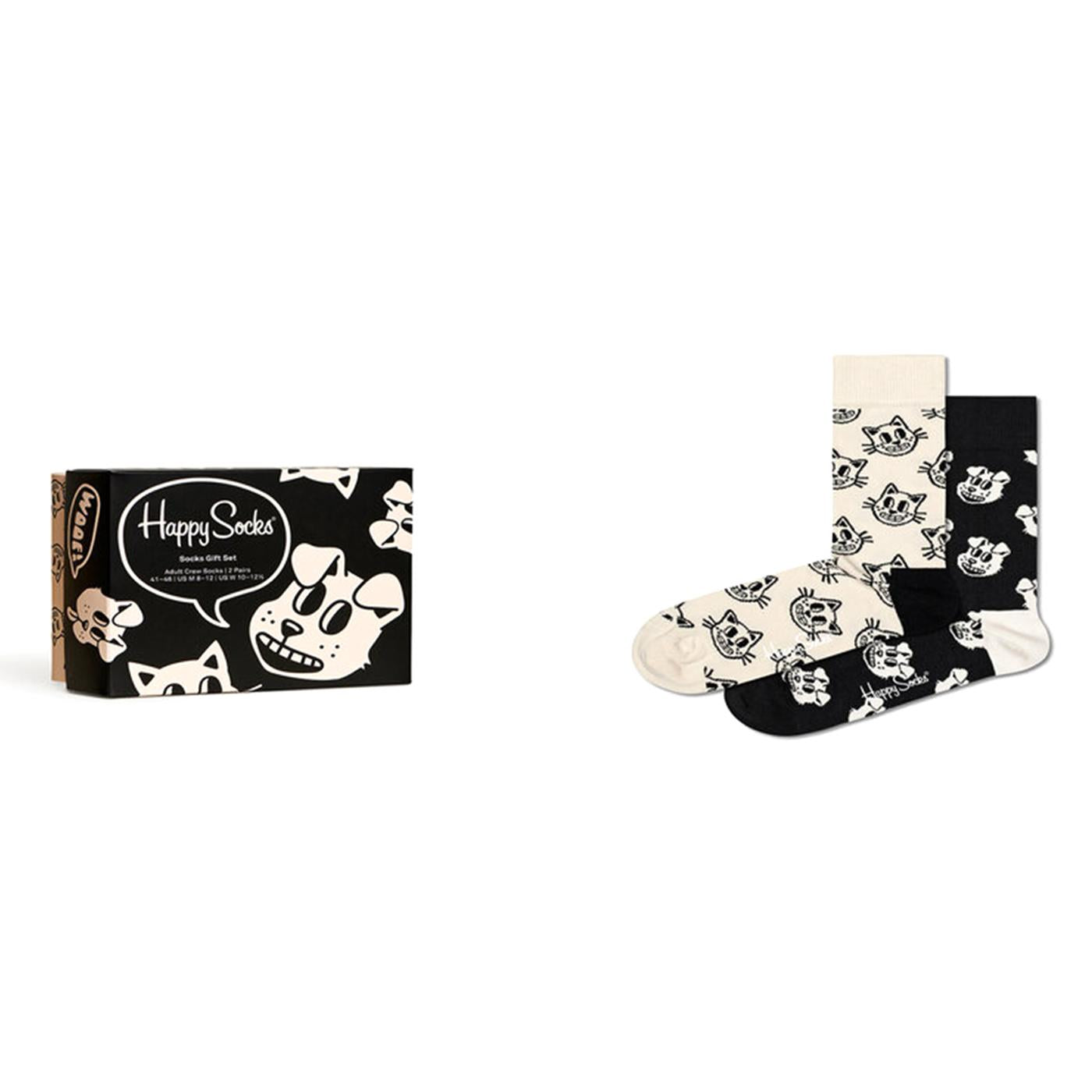 2-Pack Pets Socks Gift Set 0200 - Set da Due Paia di Calzini Multicolore XPTS02-9100  HAPPY SOCKS 